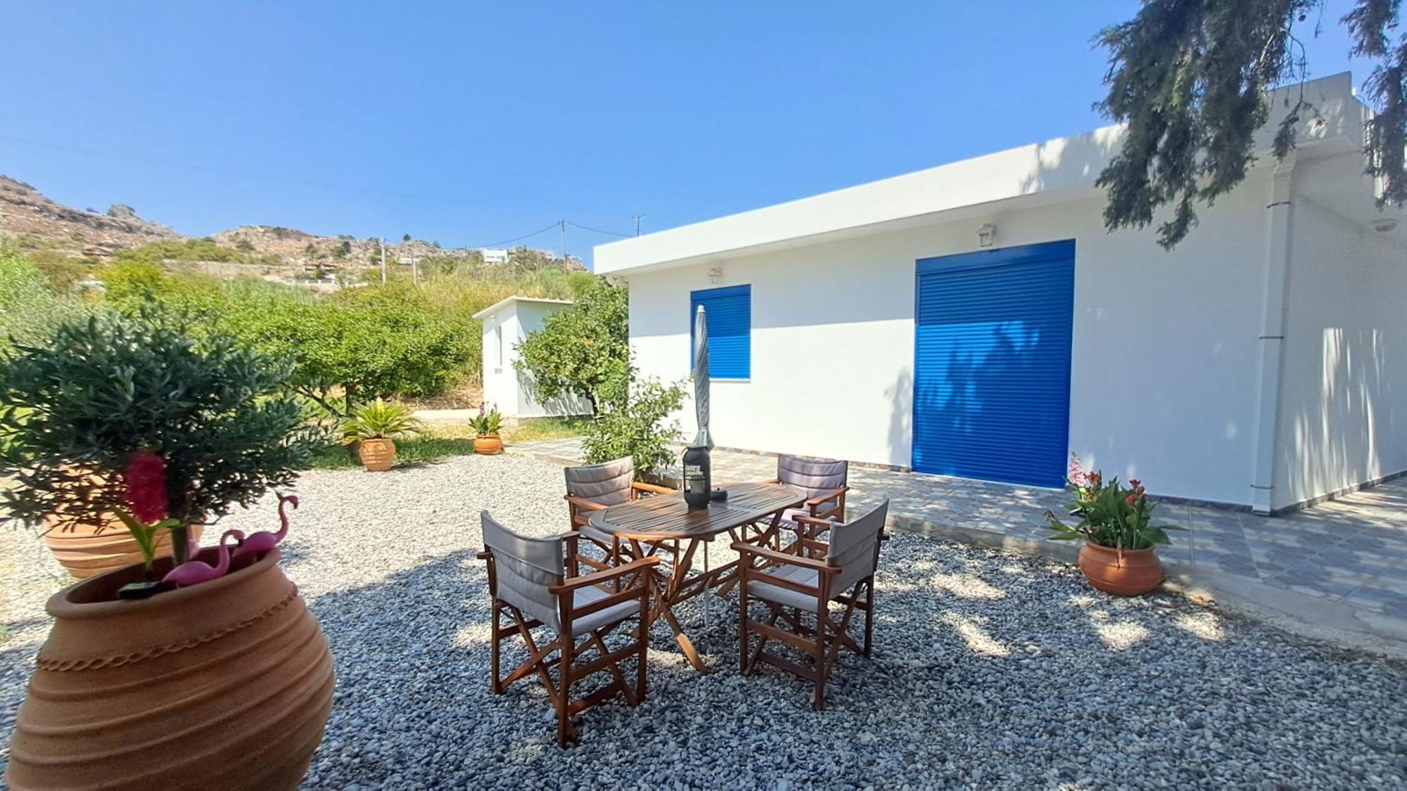 Deja Blue Villa Archangelos  Buitenkant foto
